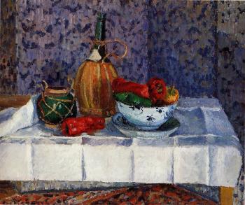 卡米耶 畢沙羅 Still Life with Spanish Peppers